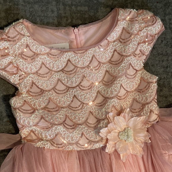 Pink party dress for girls - Picture 5 of 9